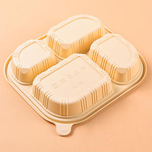 Boîte à lunch compartimentée pour enfants avec surface douce au toucher et coins arrondis pour l'école - Product Image 4