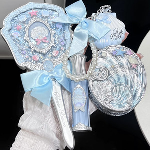 Flower Knows Série Shell's Jewel : Gloss à lèvres, Teinte à lèvres, Fard à joues, Fard à paupières, Enlumineur, Poudre parfumée, Miroir <span class=keywords><strong>de</strong></span> poche - Product Image 2