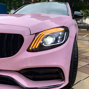 Faro Delantero para Automóvil <span class=keywords><strong>Benz</strong></span> W205 <span class=keywords><strong>C180</strong></span> C200 C260 2015-2021, Conjunto de Lámpara LED para Automóvil, Actualización de Diseño Estilo Maybach, Accesorios - Product Image 4