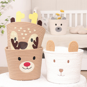 Nouveau <span class=keywords><strong>Panier</strong></span> Pliable Tressé <span class=keywords><strong>en</strong></span> Corde de Coton pour Animaux de Compagnie (Chats et Chiens) – Vente <span class=keywords><strong>en</strong></span> Gros à Prix Abordable, Faible MOQ - Product Image 5