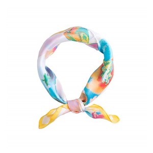 وشاح حريري ساتان مربع-وشاح حريري للنساء - Product Image 4