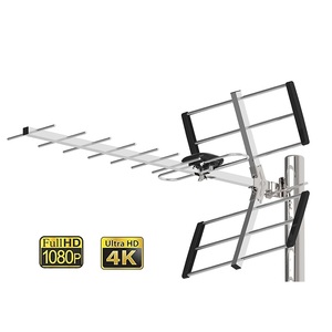 Antena de TV de Alta Ganancia de Largo Alcance Fabricada en Indonesia, Antena Exterior Full HD, Antena VHF, Antena HDTV Digital Hecha de Plástico - Product Image 1