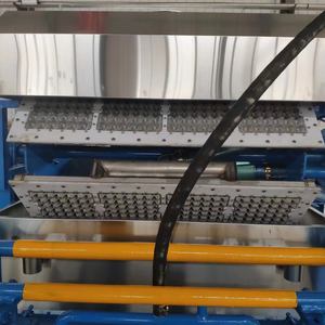 Zengtuo Machines Papier Moulé Recyclage 3000pcs Plateau À Plat À Oeufs Faisant La Machine 16 Moules pour La Ferme De Volaille au Ghana Zambie - Product Image 4