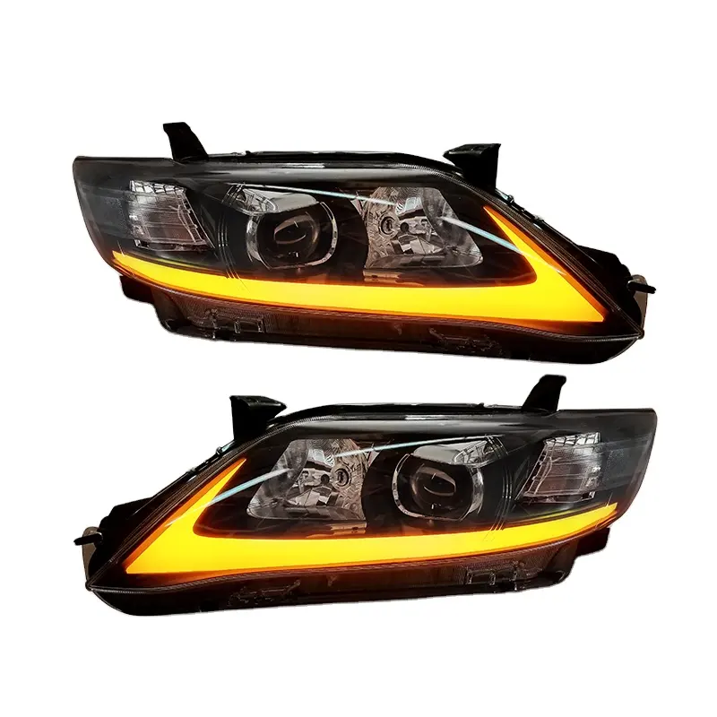 VLAND Lampu Depan Led Pabrik, Lampu Depan Berurutan 2009 2010 2011 untuk Lampu Depan Toyota Camry