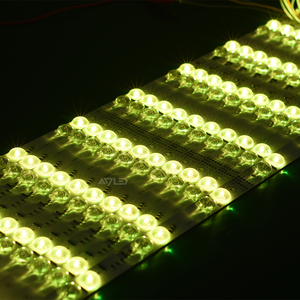 12V 24V 3030SMD RGB + CCT 12leds/m 25mm Barre lumineuse à réflexion diffuse étanche Bande de rétroéclairage à LED rigide avec lentille - Product Image 4