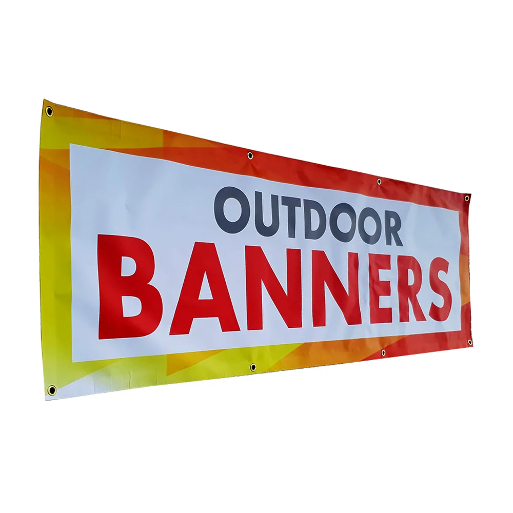 Beliebter Hersteller Großhandel Custom Signs Vinyl Outdoor-Druck Flex Wand Banner Werbung PVC