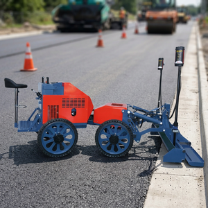 30HP <b>Trailer</b> Mounted Concrete Laser Screed Machine Precision <b>Floor</b> Leveling Equipment for Industrial Surface Finishing - Product Image 2