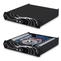 Amplificador de Potencia Profesional TC212 de 2 Canales y 2U, 1200W Clase H, Estéreo, Bridge, XLR, Speakon, Sistema de Audio PA para Touring
