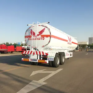 Hochwertiger Chemie-Tanker Semi-Auflieger Säure Kraftstoff Öl Benzin Tank-Auflieger Wassertanker zu verkaufen