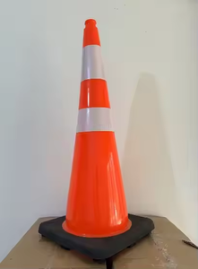 Panneau de signalisation routière souple en PVC de type USA, 36 pouces, avec base de 4 kg - Product Image 3