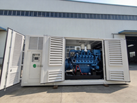 Groupe électrogène diesel silencieux Weichai 50HZ 400V 800KW/1000KVA alimenté par un moteur Baudouin pour utilisation dans les usines métallurgiques