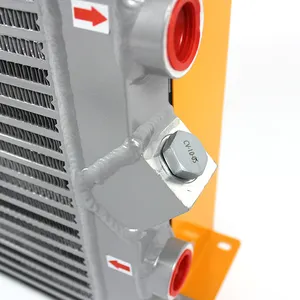 AH1012T1-CA Oil Aluminum Fin Plate Heat Exchanger Air Cooled Cooling Cooler Radiator
