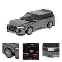 MOC4228 City Series, Modelo de Auto, Bloques de Construcción Educativos DIY para Niños