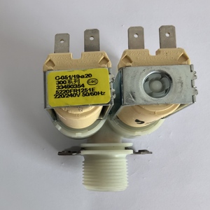 5220FR1251E 220 240V Electrodomésticos Piezas de <span class=keywords><strong>lavadora</strong></span> <span class=keywords><strong>Lavadora</strong></span> Válvula de alimentación de entrada de agua <span class=keywords><strong>doble</strong></span> para <span class=keywords><strong>LG</strong></span> - Product Image 4