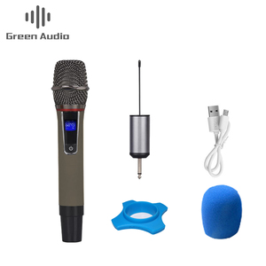 GAW-007B UHF Professionnel <span class=keywords><strong>Micro</strong></span> Main Sans Fil avec 2 Micros 80m Canaux bon pour KTV <span class=keywords><strong>Micro</strong></span> - Product Image 3