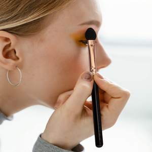 YUE éponge de maquillage lavable et réutilisable, pointe en <span class=keywords><strong>mousse</strong></span>, éponge de maquillage bob ombre <span class=keywords><strong>à</strong></span> paupières <span class=keywords><strong>applicateur</strong></span> d'ombre <span class=keywords><strong>à</strong></span> paupières - Product Image 2