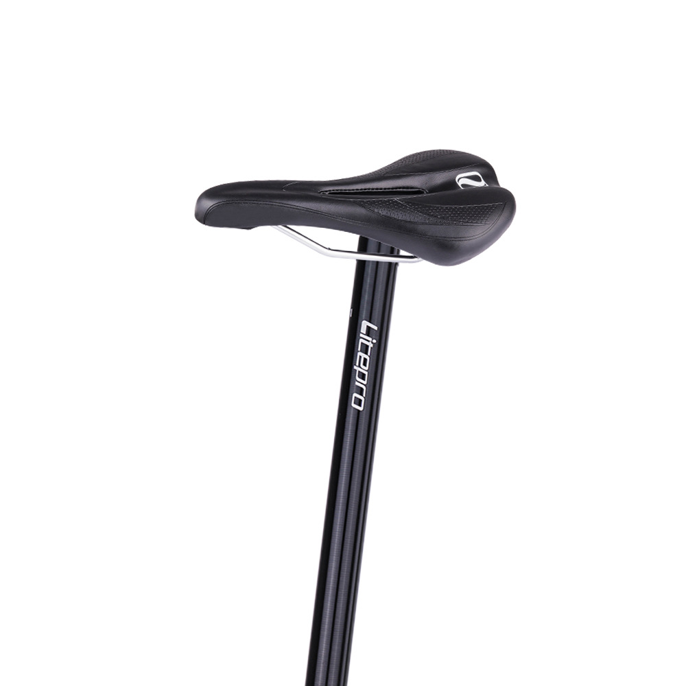 Litepro 33.9mm折り畳み式バイク用アルミ合金自転車シートポスト
