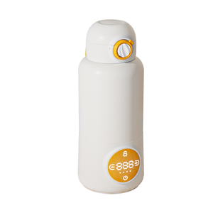 <span class=keywords><strong>Calentador</strong></span> <span class=keywords><strong>de</strong></span> productos para bebés portátil <span class=keywords><strong>de</strong></span> 450 mL, biberón recargable tipo C para bebés recién nacidos con tapa emergente y cerradura <span class=keywords><strong>de</strong></span> seguridad - Product Image 5