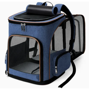 Lớn mèo Ba lô tàu sân bay phù hợp với lên đến 20 25 lbs mở rộng vật nuôi tàu sân bay Ba lô có thể gập lại con chó Ba lô tàu sân bay - Product Image 1