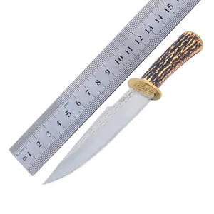 Couteau de sauvetage tactique à lame fixe en acier inoxydable 420, pour la chasse en plein air, la survie en Camping - Product Image 1