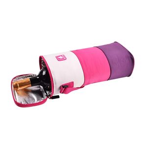 Sac à déjeuner scolaire circulaire en tissu Oxford imperméable avec logo personnalisé du fabricant, sac isotherme portable avec sangle de transport, vente en gros 2026 - Product Image 3