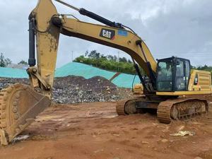 Excavateur Caterpillar 336GC d'occasion avec peinture originale Les composants du noyau de chenille de 36 tonnes comprennent le roulement de la pompe à engrenages de la boîte de vitesses du moteur - Product Image 2