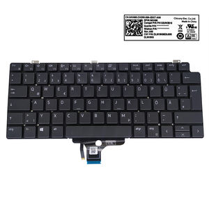 Teclado Alemán Retroiluminado para Portátil Dell Latitude 7420 5420 P110F 7430 P137G 04V466, Nuevo, Negro, Alta Calidad, <span class=keywords><strong>QWERTZ</strong></span> - Product Image 1