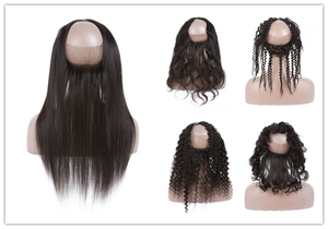 Onda de cuerpo recto con onda profunda, cutícula de onda de agua, cabello humano alineado de oreja a oreja, cierre Frontal de encaje de seda Invisible fino - Product Image 4