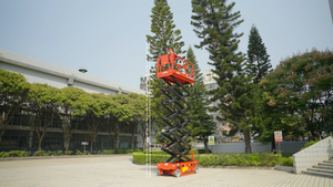 15.8 मीटर हवाई कार्य मंच सुरक्षा पहले स्वचालित लिफ्टिंग ऑर्चर्ड फल लेने वाला हवाई मंच - Product Image 5