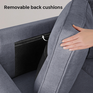 <span class=keywords><strong>VASAGLE</strong></span> Canapés de bureau en gros, meubles de salon, canapé 3 places, canapé Capas, designs modernes pour la famille, canapés de salon - Product Image 5