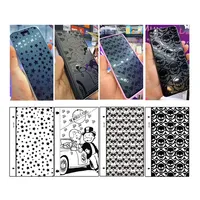 FONLYU - Películas Protectoras de Pantalla Transparentes 3D de TPU, Diseño de Dibujos Animados, Adhesivo para la Parte Posterior del Teléfono Móvil, Máquina de Corte Plotter