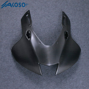 AKOSO Carénage de capot de phare supérieur en fibre de carbone pour Honda CBR1000RR-R <span class=keywords><strong>2021</strong></span> 2022 2023 2024 - Product Image 4