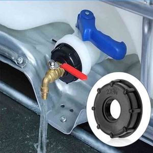 Water Tank Drain S60 X 6 to G1/2" 3/4" 1" for IBC Tank Hose <b>Tap</b> <b>Valve</b> Rainwater IBC Pipe Converter Water Butt Female Adapter - Product Image 6