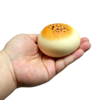 Jouets Squishy en TPR de Haute Qualité en Forme de Jaune d'Œuf, Doux comme de la Pâte, Anti-Stress, à Presser pour Enfants et Adultes