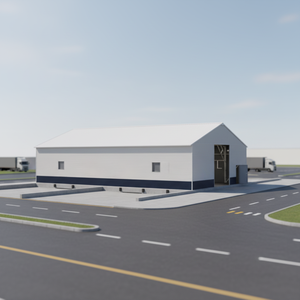 Edificio de Estructura de Acero Prefabricado con Marco de Acero Q235B, Taller de Ropa Personalizado, Fábrica de Prendas de Vestir, Planta de Producción - Product Image 3