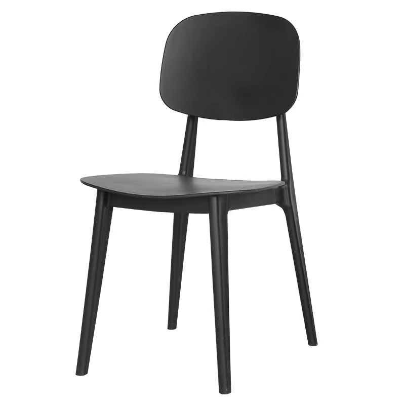 Customized Modern Design Large Backrest Plastic Chairs Wholesale High