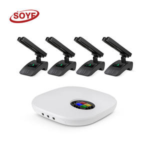 Auriculares Lavalier de mano inalámbricos para exteriores profesionales de la mejor calidad, micrófono Bodypack para <span class=keywords><strong>Singin</strong></span> - Product Image 1