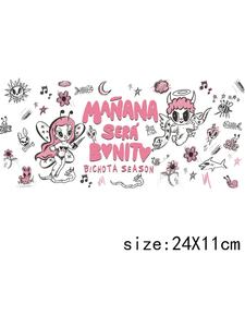 LETOP 1 Uds MANANA diseñador 16Oz envolturas de copa de vinilo UV DTF Material de transferencia diseños únicos y elegantes de envoltura de copa - Product Image 3