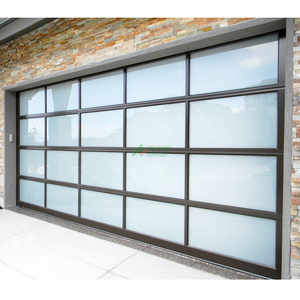 2020 Offre Spéciale automatique En Aluminium Trempé Verre <span class=keywords><strong>Porte</strong></span> <span class=keywords><strong>de</strong></span> <span class=keywords><strong>Garage</strong></span> En Verre Avec prix <span class=keywords><strong>pas</strong></span> <span class=keywords><strong>cher</strong></span> - Product Image 1