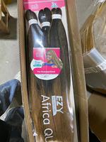 Extensions de tresses pré-étirées 3X pour tresses au crochet, cheveux africains, tresses ombrées, tresses faciles, cheveux synthétiques pré-étirés pour tressage