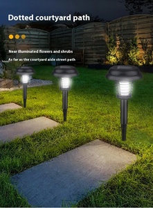 Lampe solaire LED anti-moustiques étanche IP65 pour l'extérieur Contrôle des mouches pour cour, pelouse, jardin, <span class=keywords><strong>terrasse</strong></span> Lampes solaires de jardin - Product Image 6