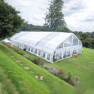 Tente de réception haut de gamme quatre saisons <span class=keywords><strong>en</strong></span> PVC avec cadre <span class=keywords><strong>en</strong></span> aluminium incurvé au design élégant pour événements - Product Image 5