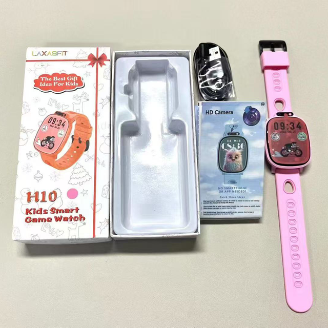 Kids Smartwatch for Gifts with Puzzle Games and Camera for 3-10 Year Old Touch Screen Smart Watch for Kids with Music Player