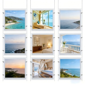 Waterproof Hanging Crystal <b>Light</b> <b>Box</b> High Brightness Outdoor Commercial Use <b>Light</b> <b>Box</b> - Product Image 1