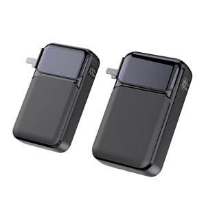 พาวเวอร์แบงค์ 20W 3-in-1 ความจุ 10000mAh ขนาดเล็ก พร้อมปลั๊ก AC ชาร์จ USB แบบ 2-in-1 ชาร์จเร็ว สำหรับการเดินทาง - Product Image 2