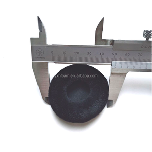 Almohadillas redondas de terciopelo de fábrica de 50mm y 55mm para auriculares <span class=keywords><strong>Koss</strong></span> AKG Sennheiser - Product Image 5