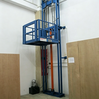 Ascenseur de fret pour grenier à faible hauteur de plafond, conception compacte pour mezzanine à hauteur de plafond limitée