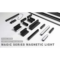 Projecteur LED sur rail magnétique moderne série UT-Pro, éclairage sur rail intelligent Tuya Zigbee, intensité variable, ultra-mince, double tension