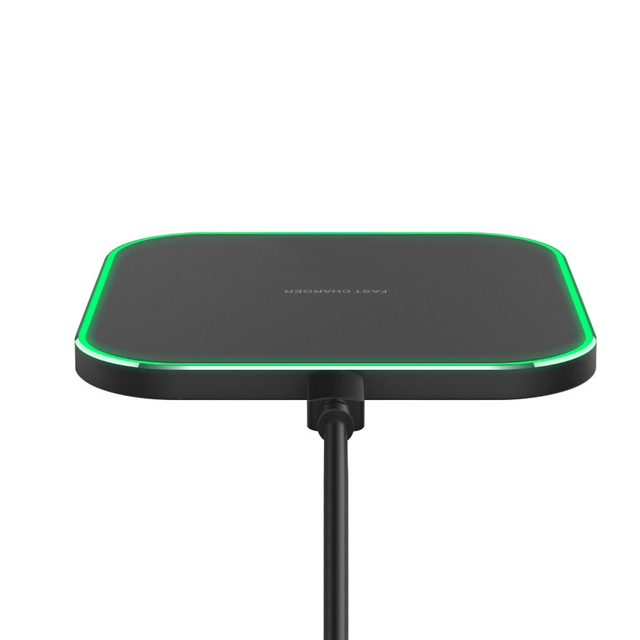 CE/Rohs Certified Wireless Charger 15W Portable Wireless Charger Cell Phone Charging Pad