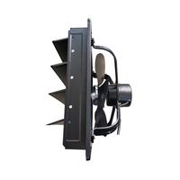 Ventilateur d'extraction agricole 12 pouces, pales en alliage d'aluminium, montage mural, commande tactile, 40,0 dB+ silencieux, moteur à tension personnalisable